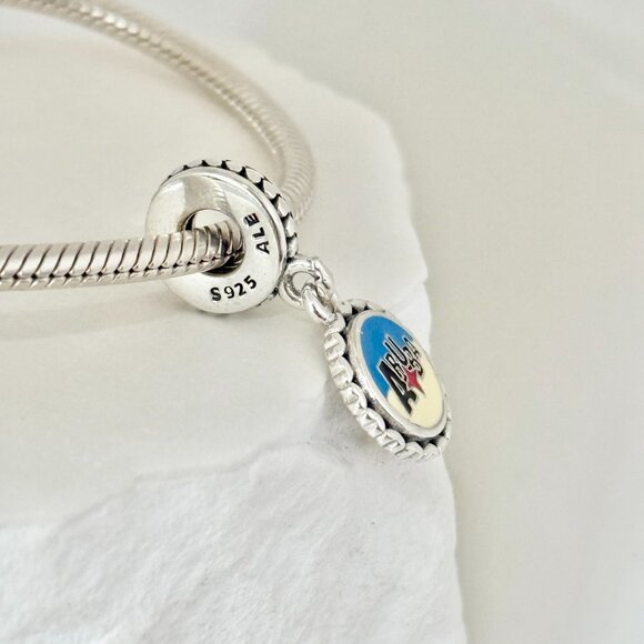 Pandora ARUBA Beach Dangle S925 Silver Charm - Picture 3 of 4